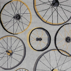 3' x 5' Polyester Grey Area Rug