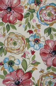 3' x 5' Polyester Sand Area Rug