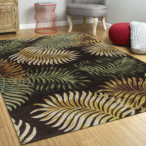 30" X 50" Wool Espresso Area Rug