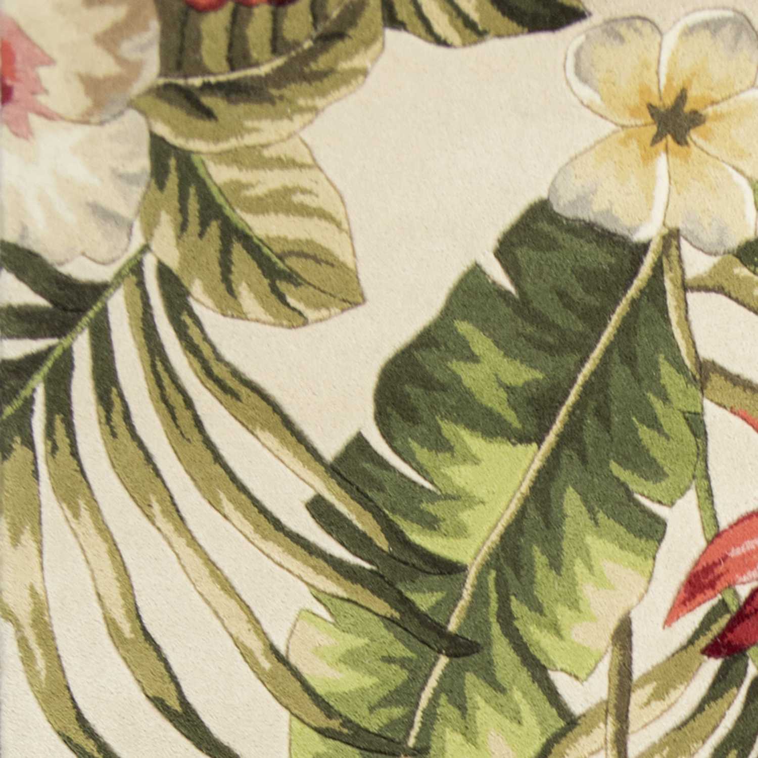 30" x 50" Wool Ivory  Area Rug