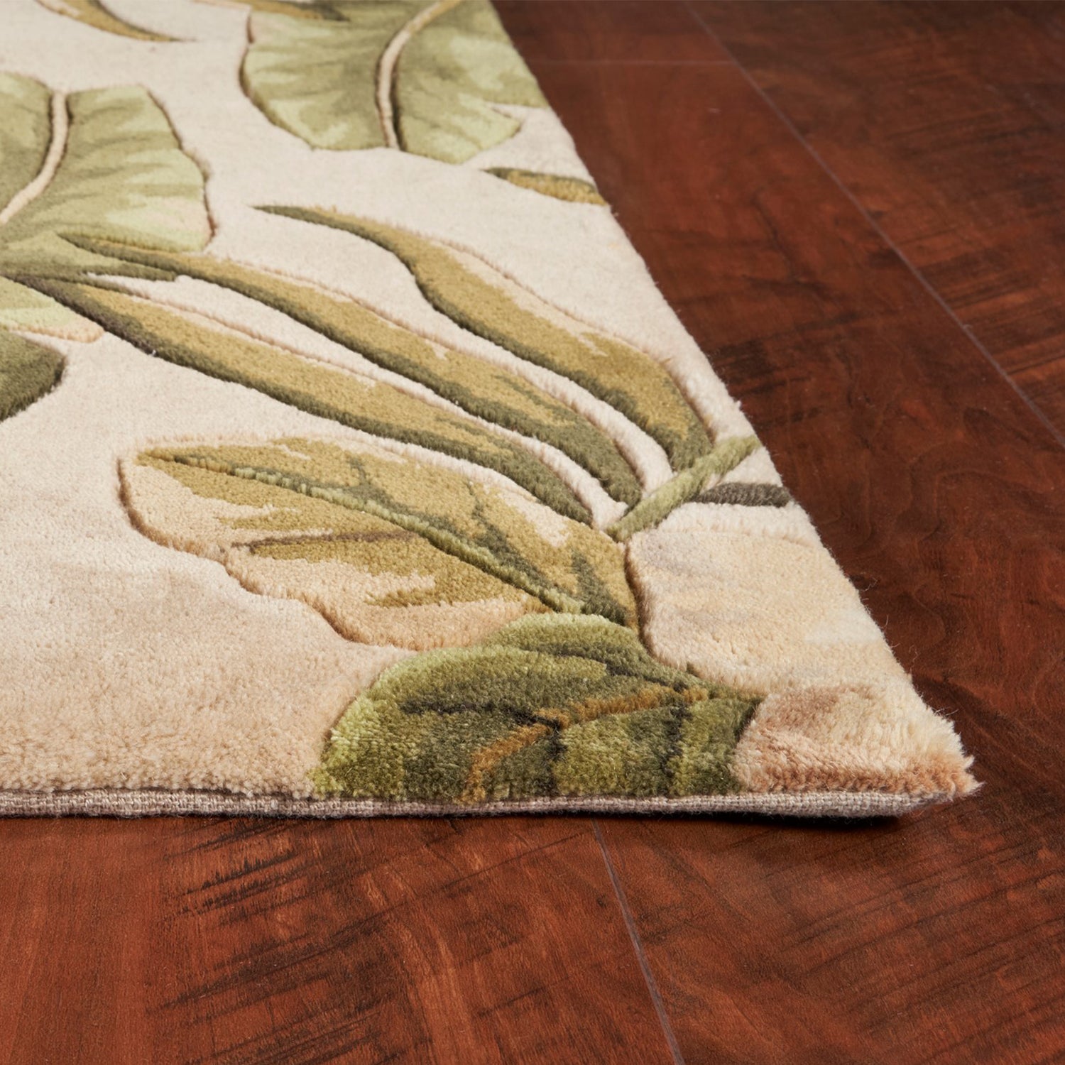 30" x 50" Wool Ivory  Area Rug