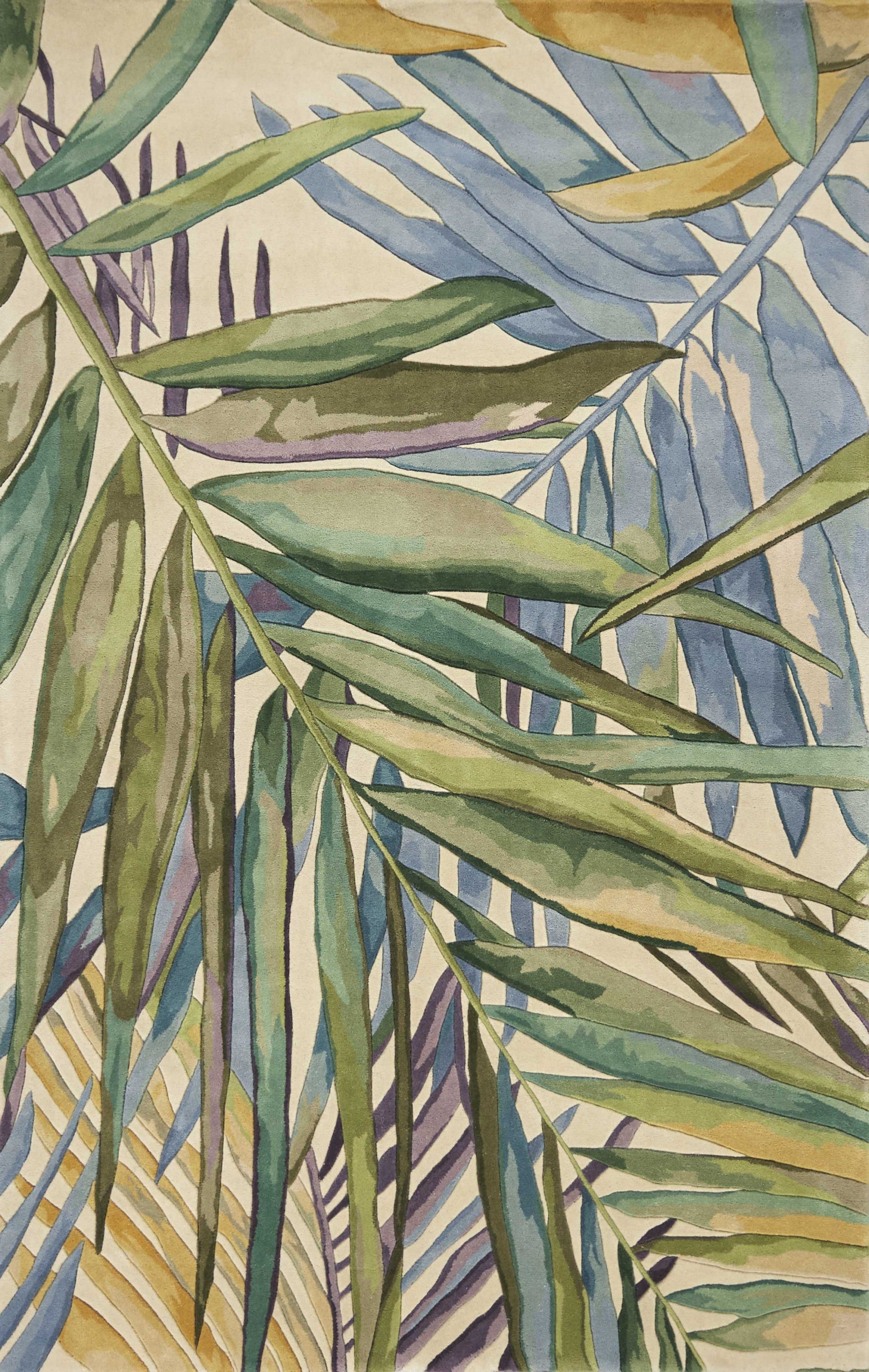 30" x 50" Wool Multicol or  Area Rug