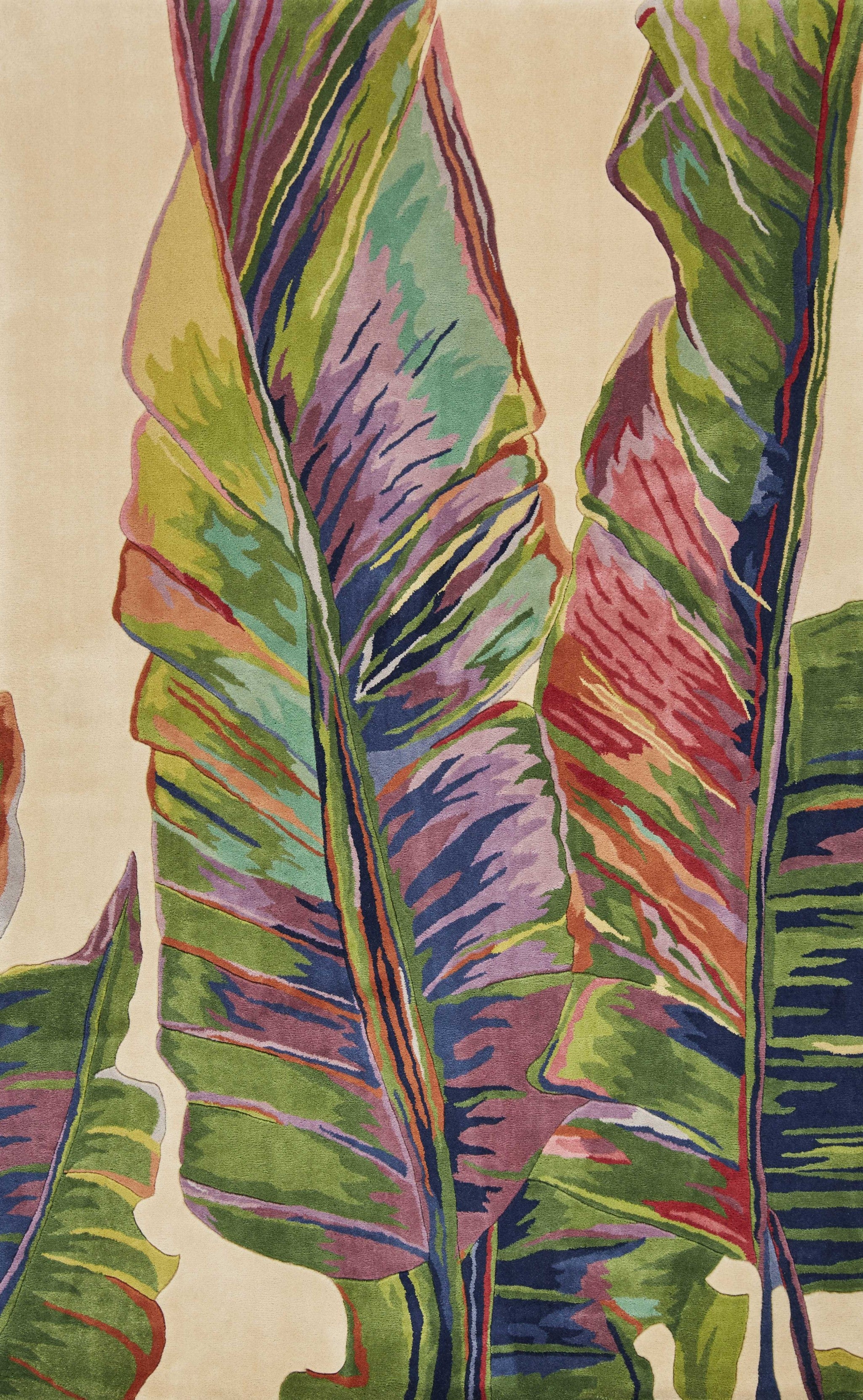 30" x 50" Wool Ivory  Area Rug