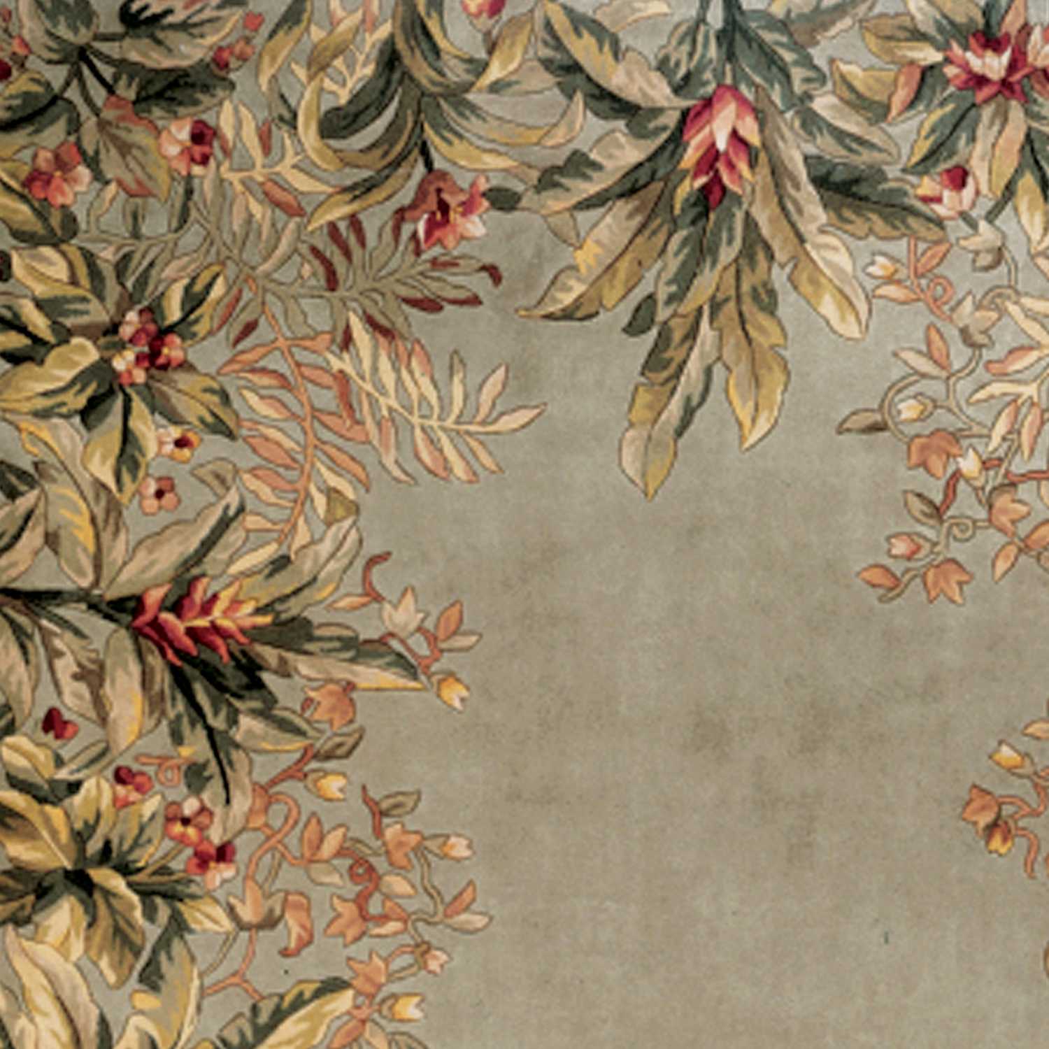 2' x 4' Wool Sage Area Rug