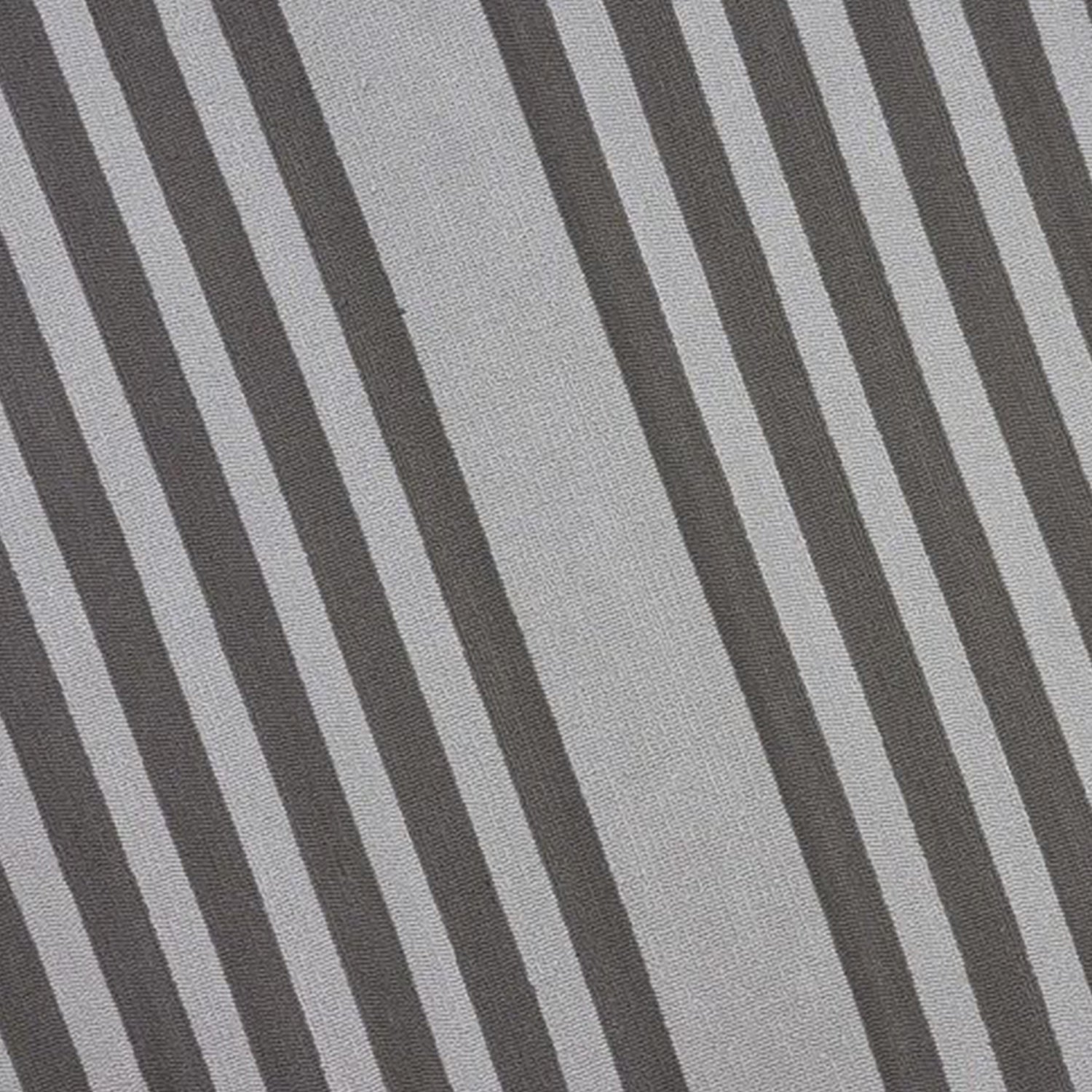 7' Round  UV treated Polypropylene Charcoal Area Rug