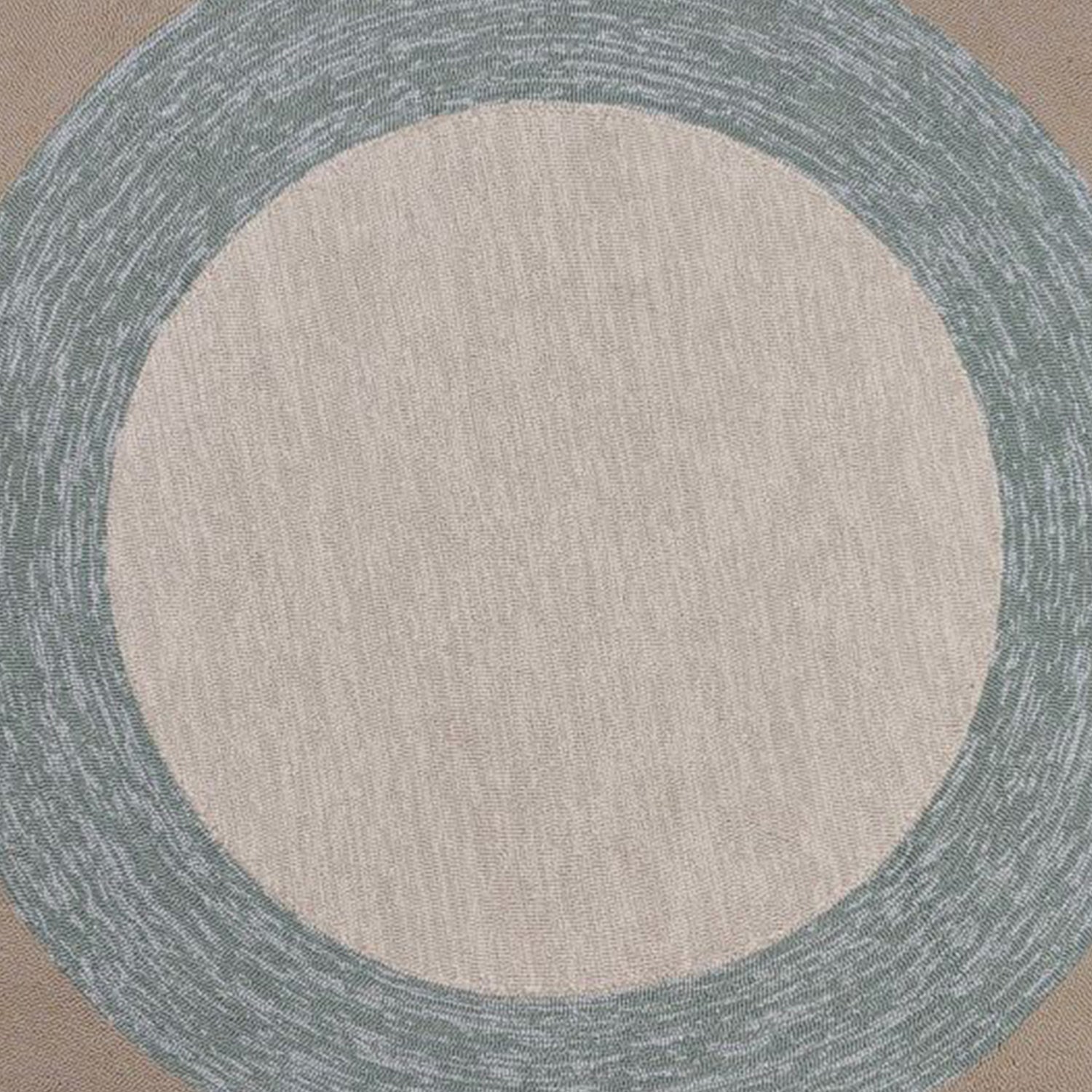 7' Round  UV treated Polypropylene Spa Area Rug