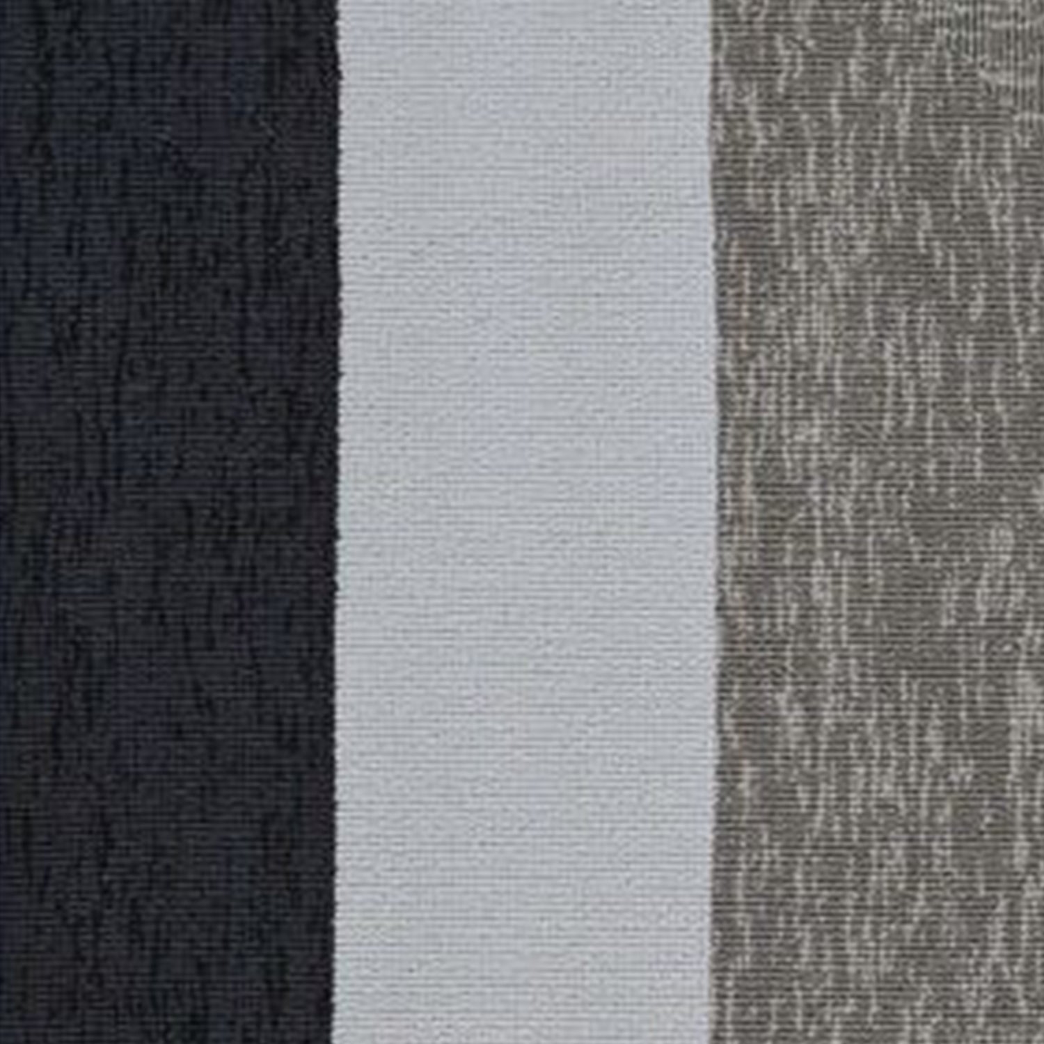 7' Square   UV treated Polypropylene Charcoal Area Rug