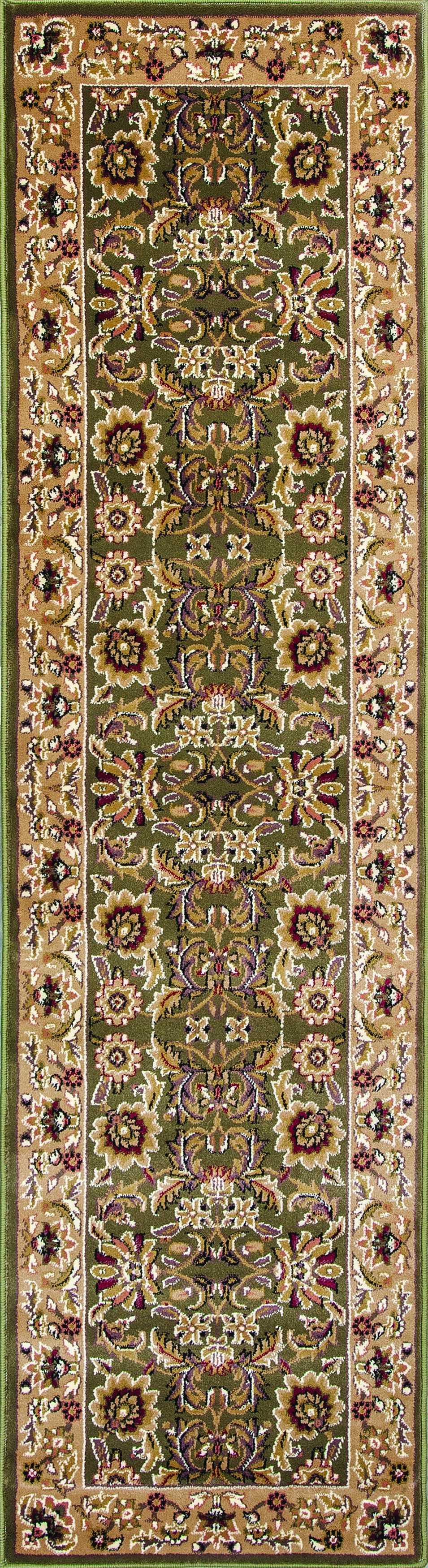 7' x 10'  Polypropylene Green or  Taupe Area Rug