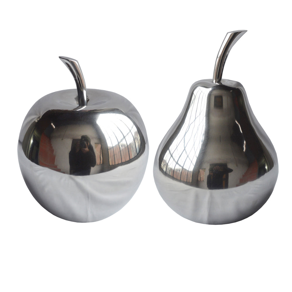 5.5" x 5.5" x 11" Buffed Polished Apple