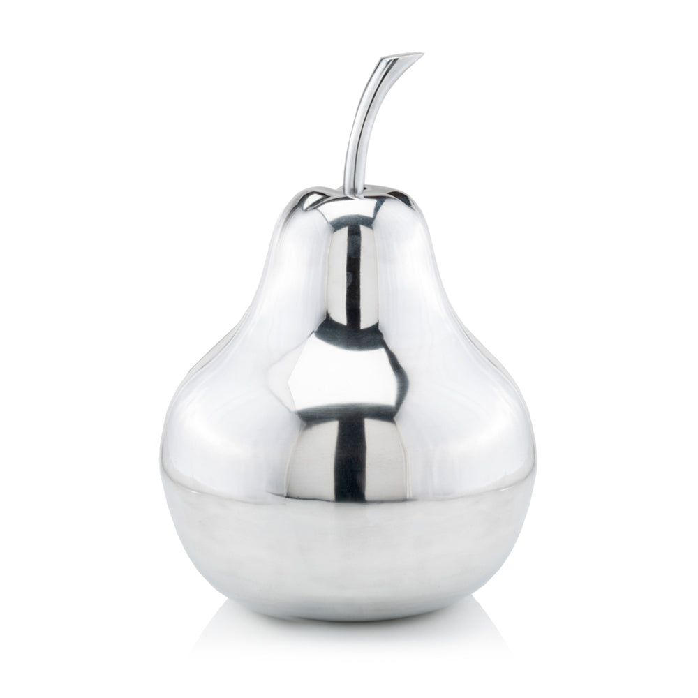 12" x 12" x 17" Buffed Extra Large Polished Pear
