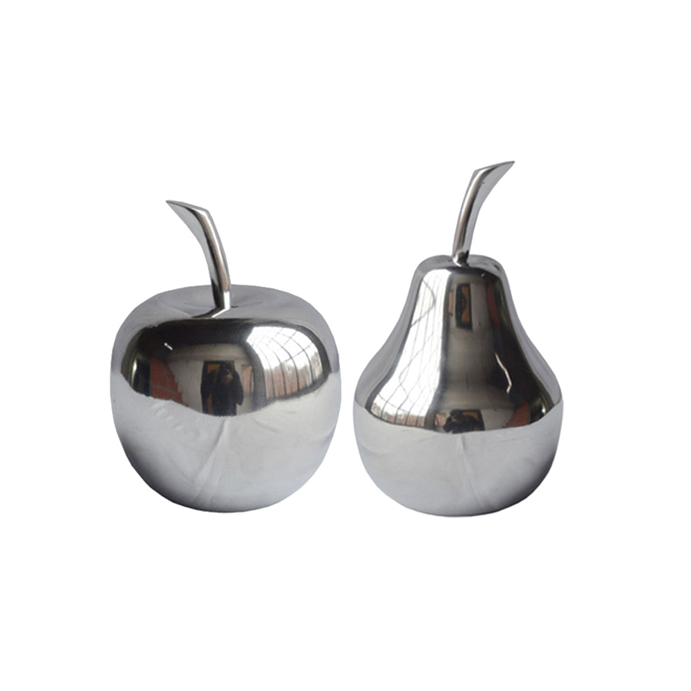 4" x 4" x 6.5" Buffed Small Pear