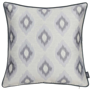 17"x 17"Sky Blue Jacquard Slices Decorative Throw Pillow Cover Set Of 2 Pcs Square