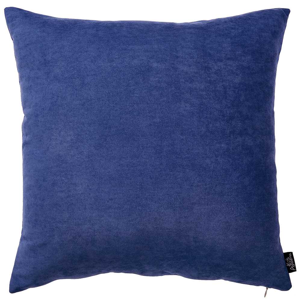 18"x18" Sapphire Blue Honey Decorative Throw Pillow Cover 2 pcs in set