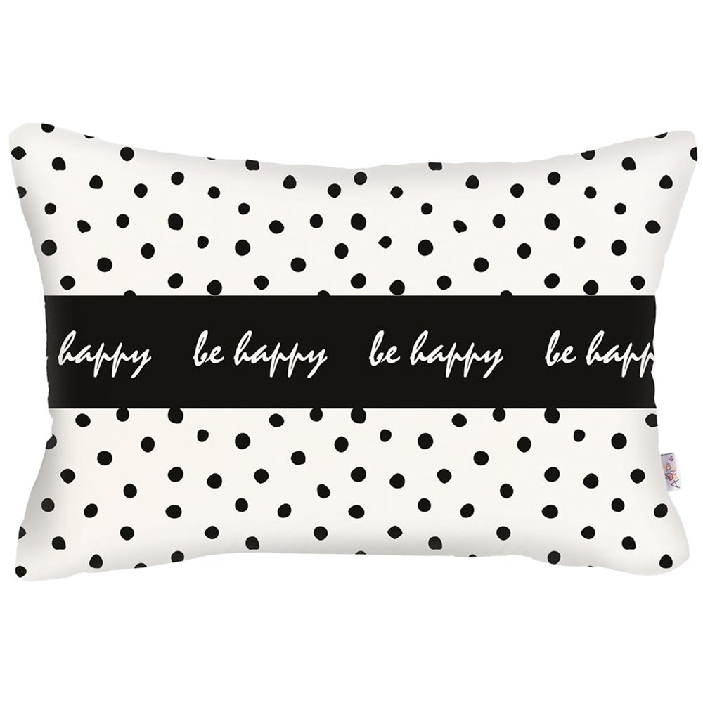 12"x 20"Scandi Rectangle Dots Printed Decorative Throw Pillow Cover