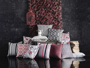 17"x 17" Jacquard Minimal Decorative Throw Pillow Cover