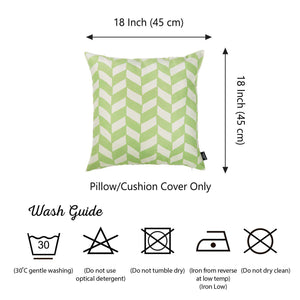 18"x18" Green Olive Towers Seahorse Decorative Throw Pillow Cover
