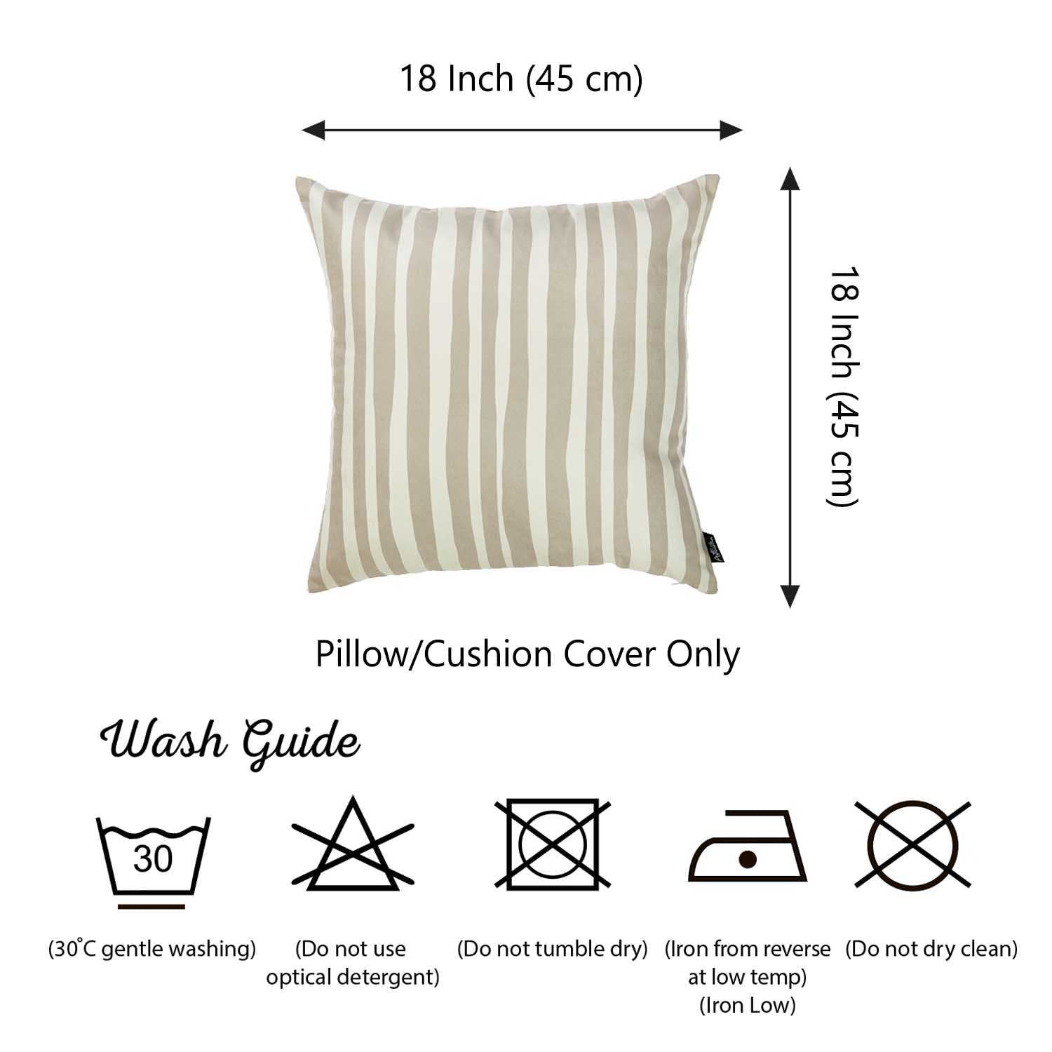 18"x18" Olive Branches Decorative Throw Pillow Cover Printed