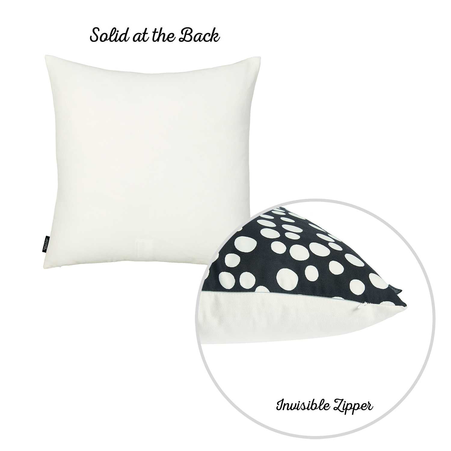 18"x18" Geometric Ying Decorative Throw Pillow Cover Printed