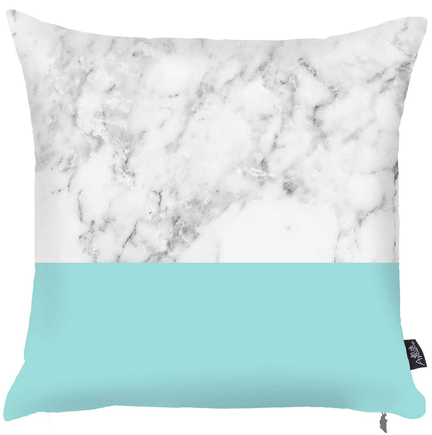 18"x18" Scandi Square Mirror Design Decorative Throw Pillow Cover