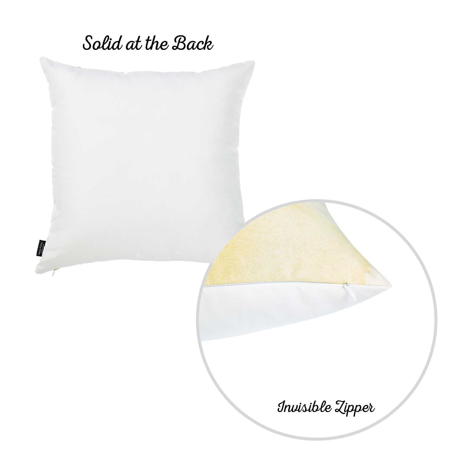 18"x 18" Watercolor Sunrise Dream Decorative Throw Pillow Cover