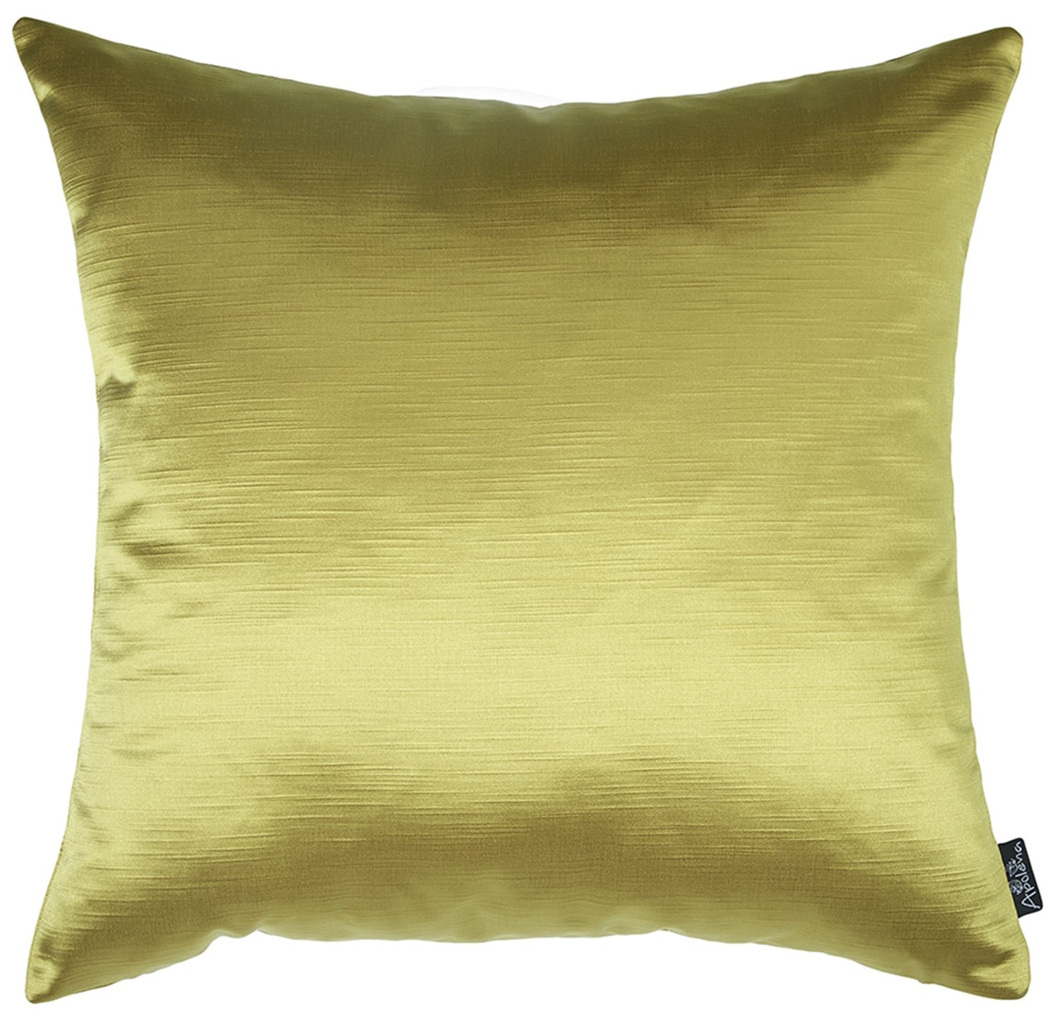17"x 17" Yellow Jacquard Bright Decorative Throw Pillow Cover