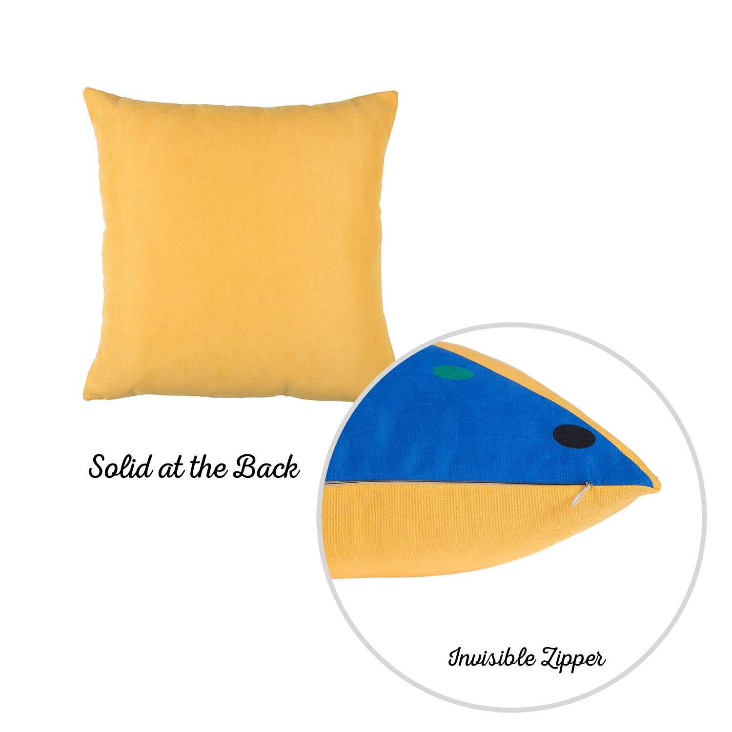 18"x18" Memphis Square Printed Decorative Throw Pillow Cover