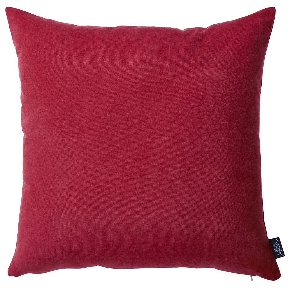 18"x18" Red Honey Decorative Throw Pillow Cover (2 pcs in set)