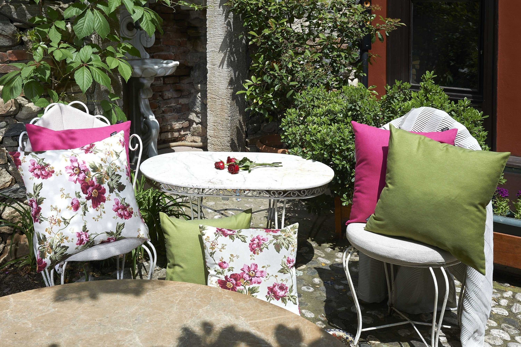 20 "x 20" Easycare Decorative Throw Pillow Case Set Of 2 Pcs Square