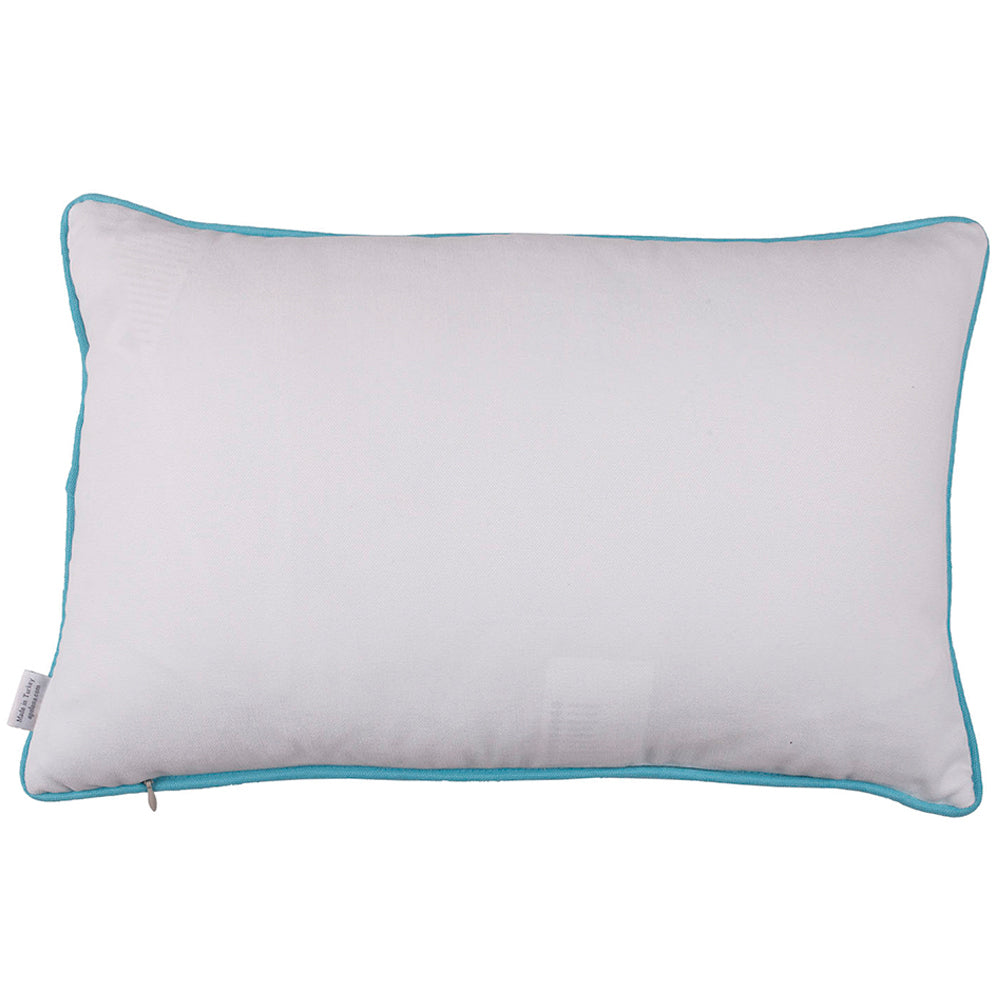 12"x 20" Blue Marine Lumbar Stripes Decorative Throw Pillow Cover