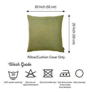 20 "x 20" Easycare Decorative Throw Pillow Case Set Of 2 Pcs Square