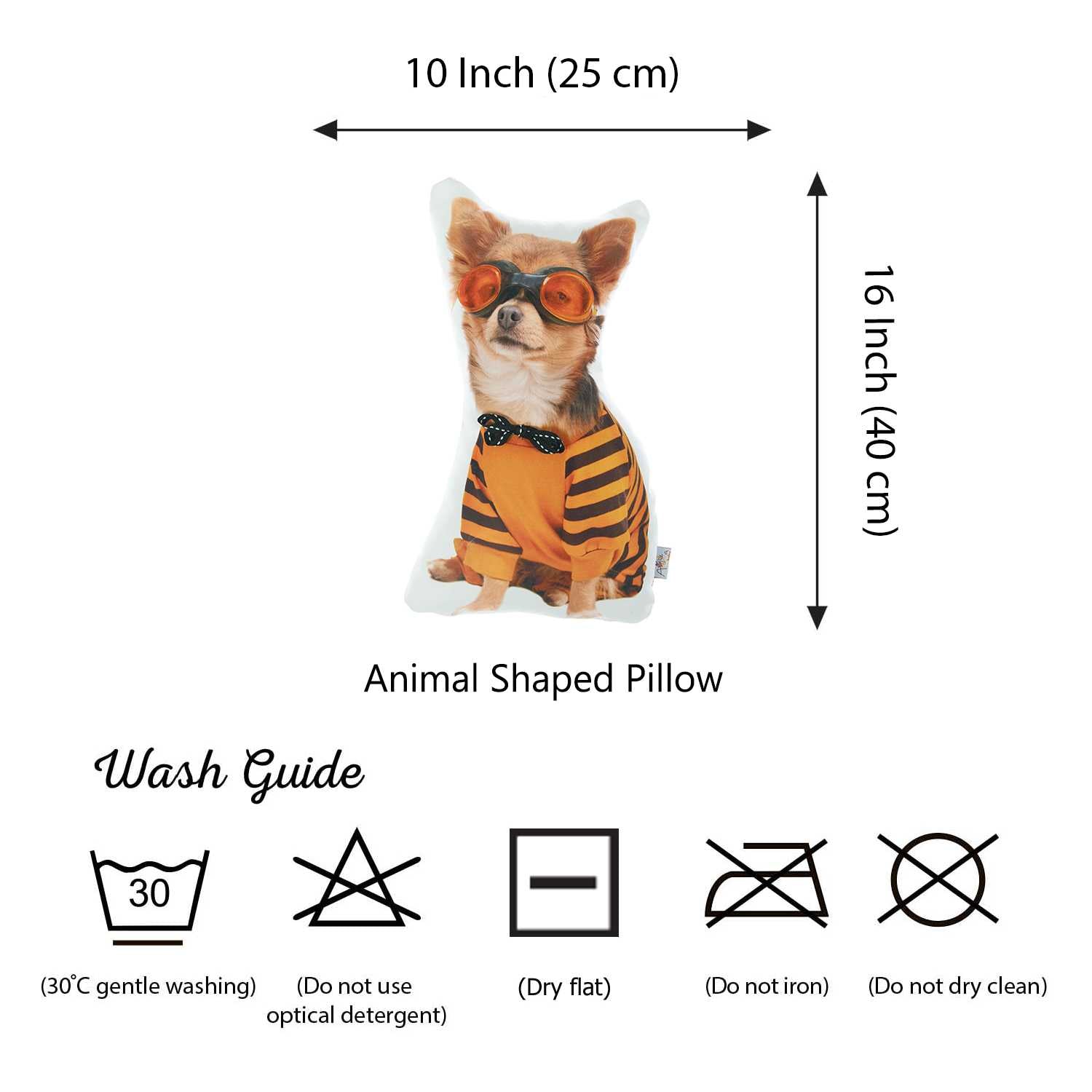 Dog Shaped Pillow, Animal Shaped Pillow