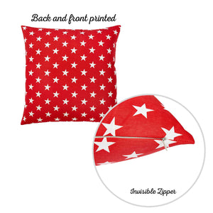 20 "x 20" Easycare Decorative Throw Pillow Case Set Of 2 Pcs Square