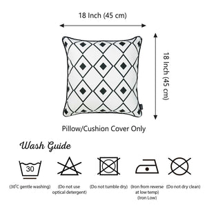 18"x 18" Cactus Lotus Decorative Throw Pillow Cover Printed