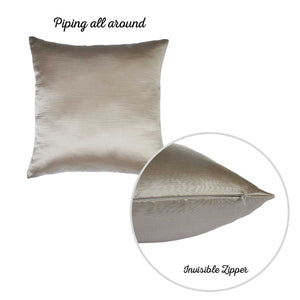 17"x 17" Bright Jacquard Decorative Throw Pillow Cover