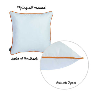 18"x 18" Thanksgiving Pie Printed Decorative Throw Pillow Cover