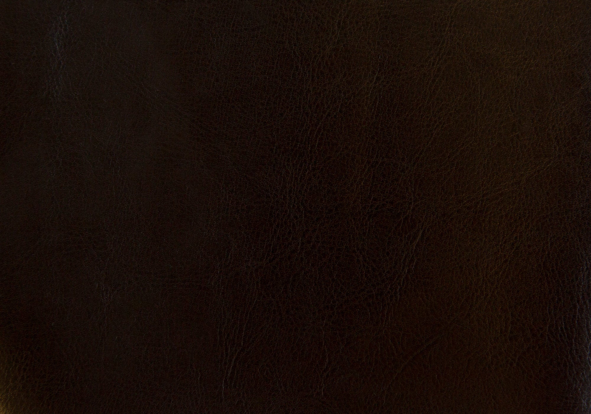 24" x 24" x 24" Dark Brown  Leather Look  Ottoman 2pcs Set