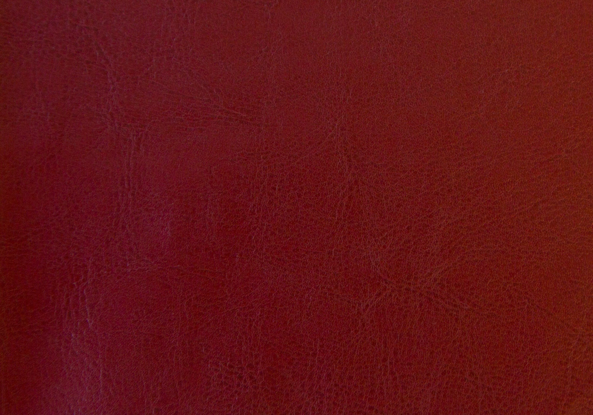 24" x 24" x 24" Red  Leather Look  Ottoman 2pcs Set