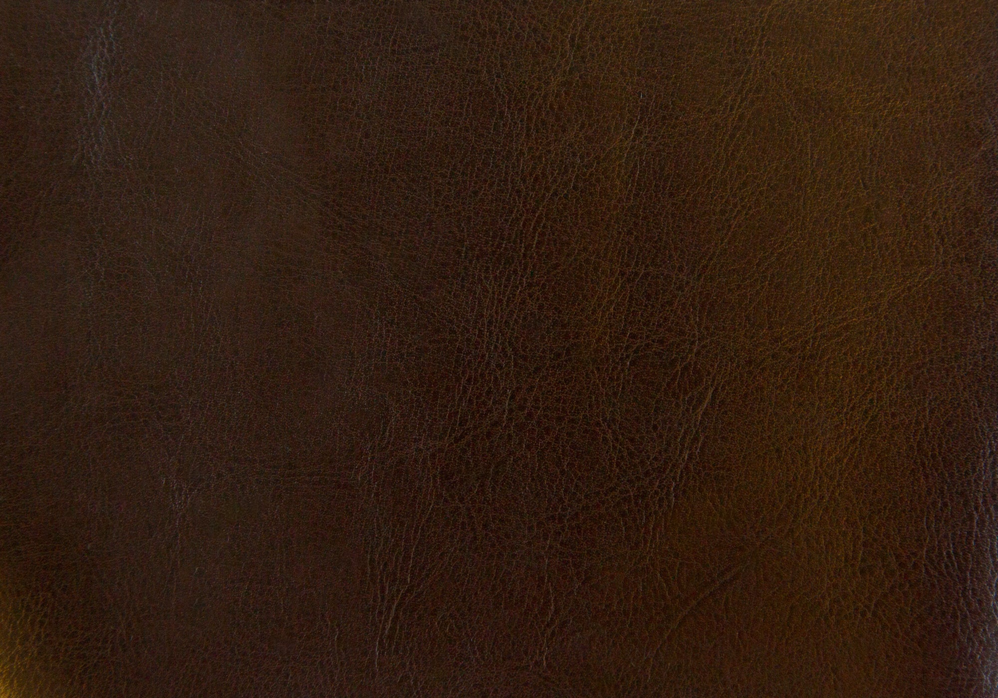 16.75" x 16.75" x 17" Dark Brown Leather Look Fabric  Ottoman
