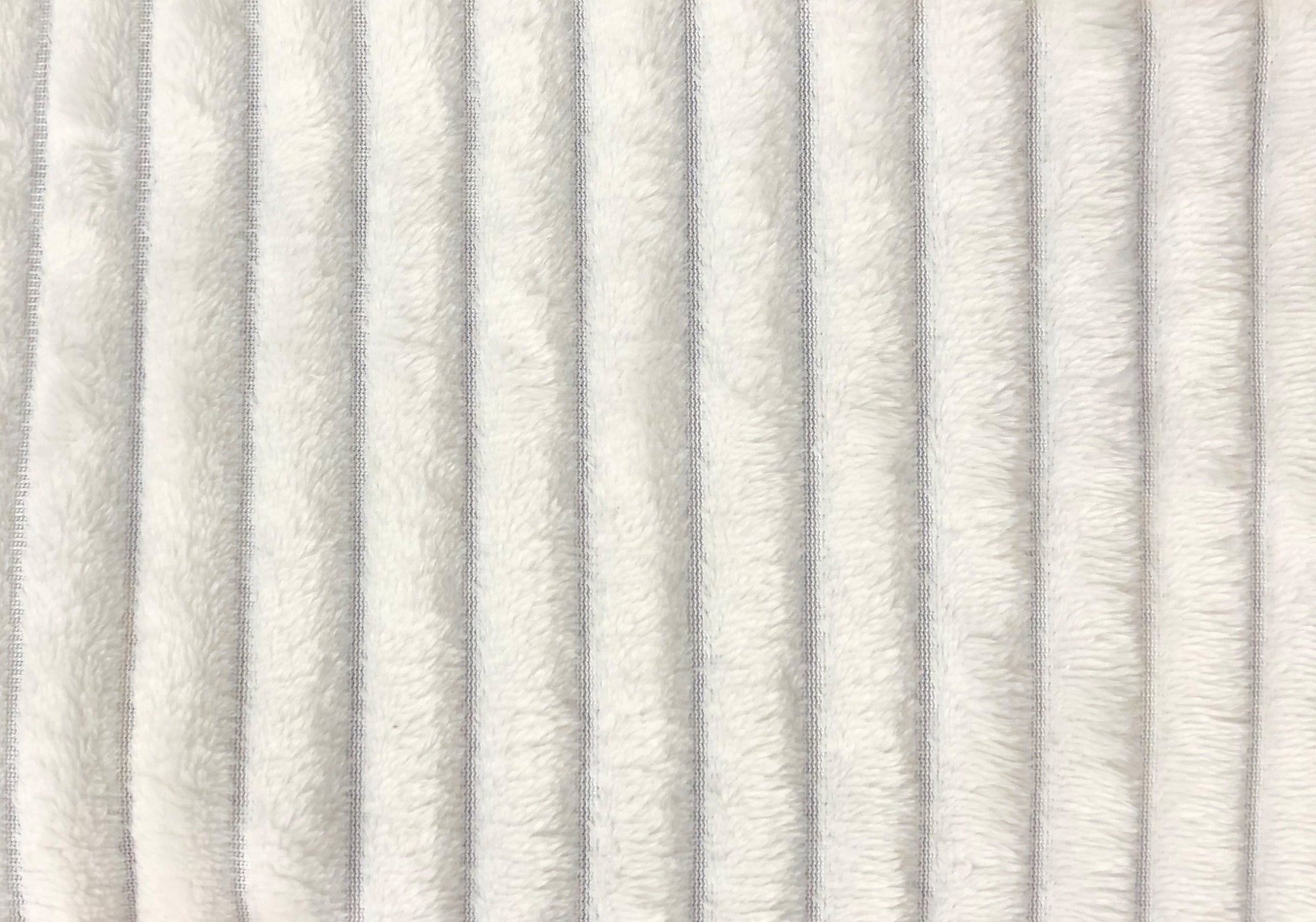 50" x 60" Ivory Ultra Soft Ribbed Style  Throw