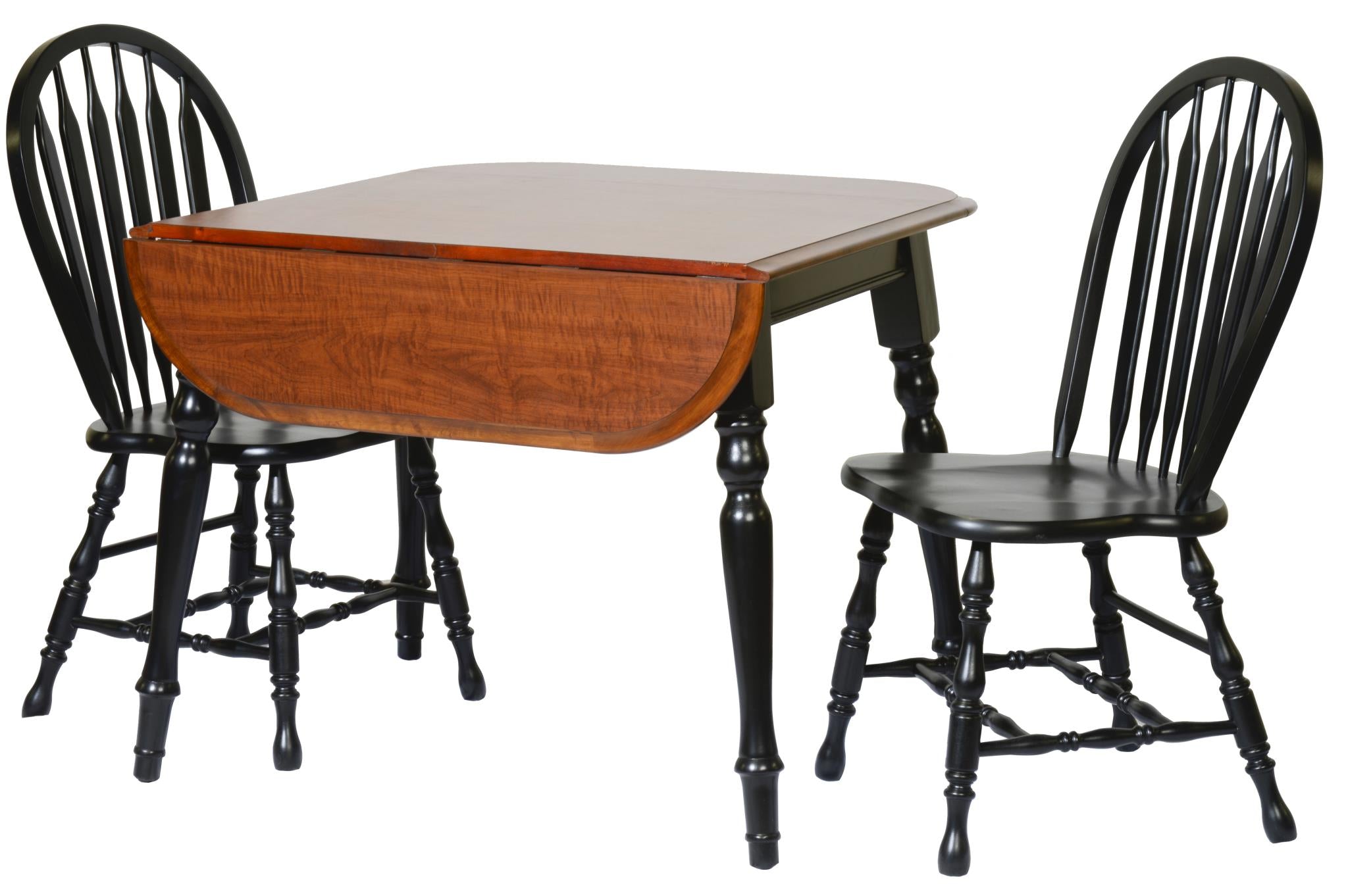 36" X 45" X 30" Harvest Oak Hardwood Drop Leaf Table