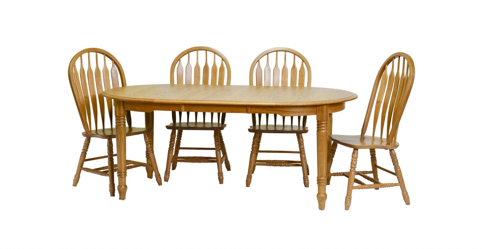 42" X 74" X 30" Harvest Oak Hardwood Table