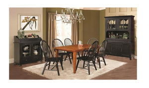 36" X 66" X 30" Tobacco Hardwood Dining Table