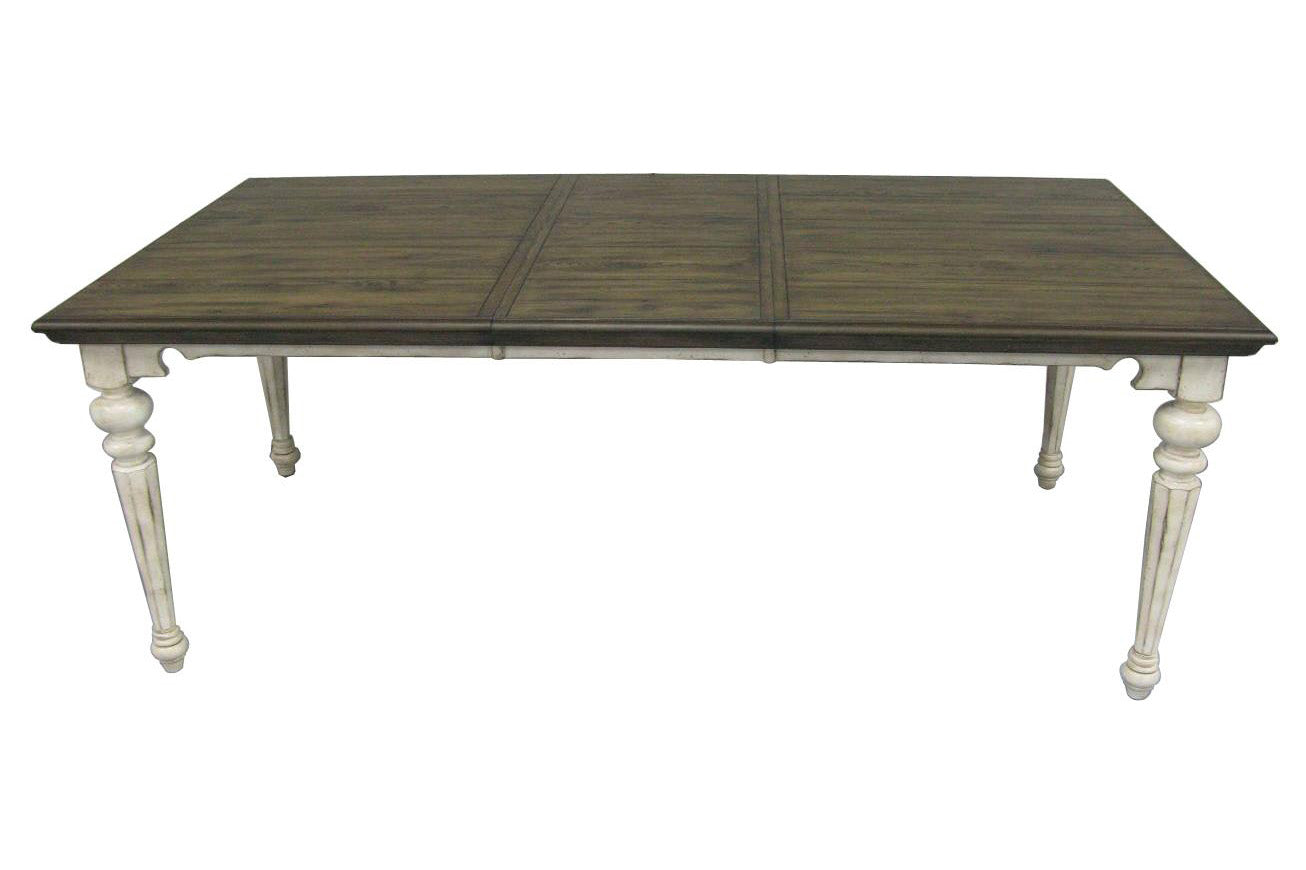 64" X 42" X 82" Vintage Estates Hardwood Dining Table