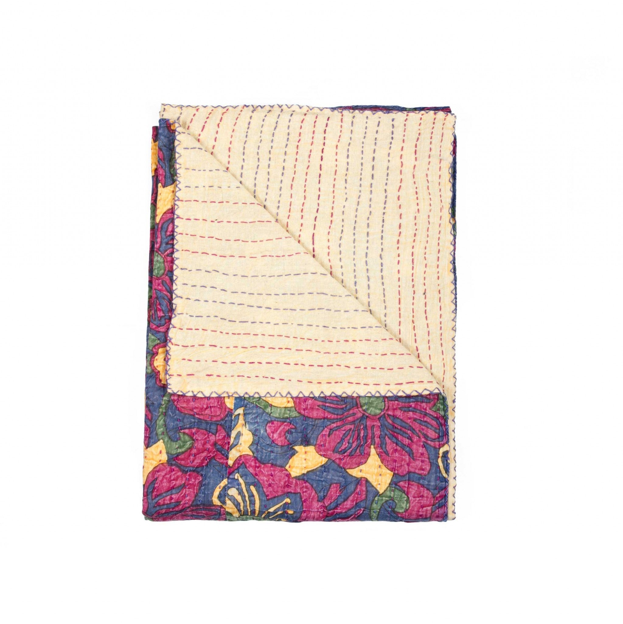 50" x 70" Multi colored Eclectic Bohemian Traditional  Throw Blankets