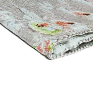50" x 70" Multi colored Eclectic Bohemian Traditional  Throw Blankets
