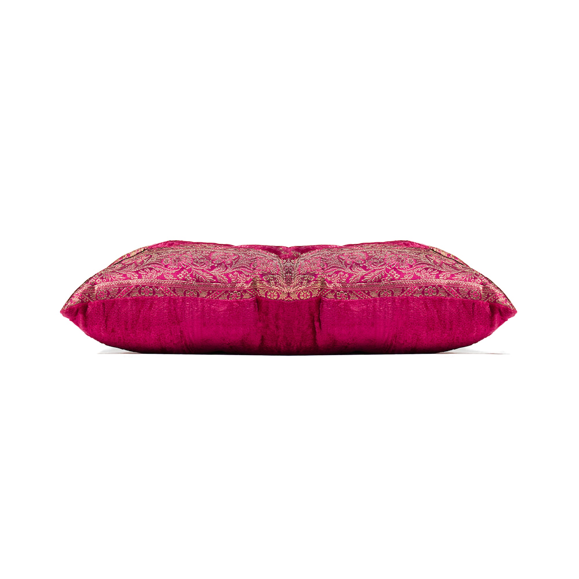 3" x 18" x 18" Silk Fuchsia Pillow