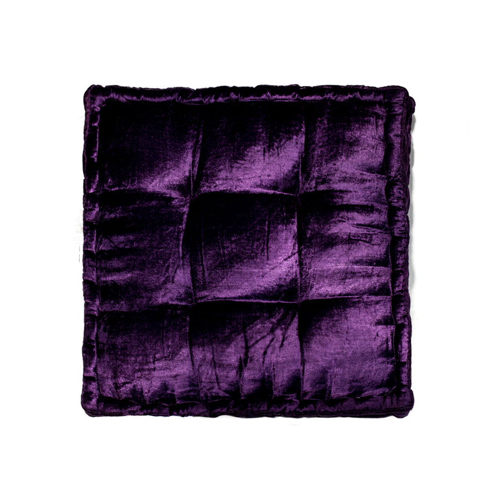 5" x 16" x 16" Silk Purple Pillow