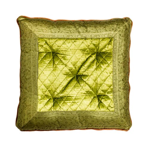 3" x 16" x 16" Silk Lime Pillow
