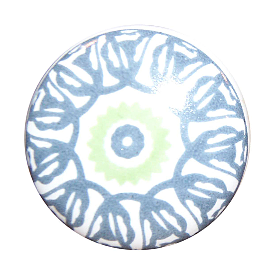 1.5" x 1.5" x 1.5" Ceramic/Metal Multicolor 12 Pack Knob