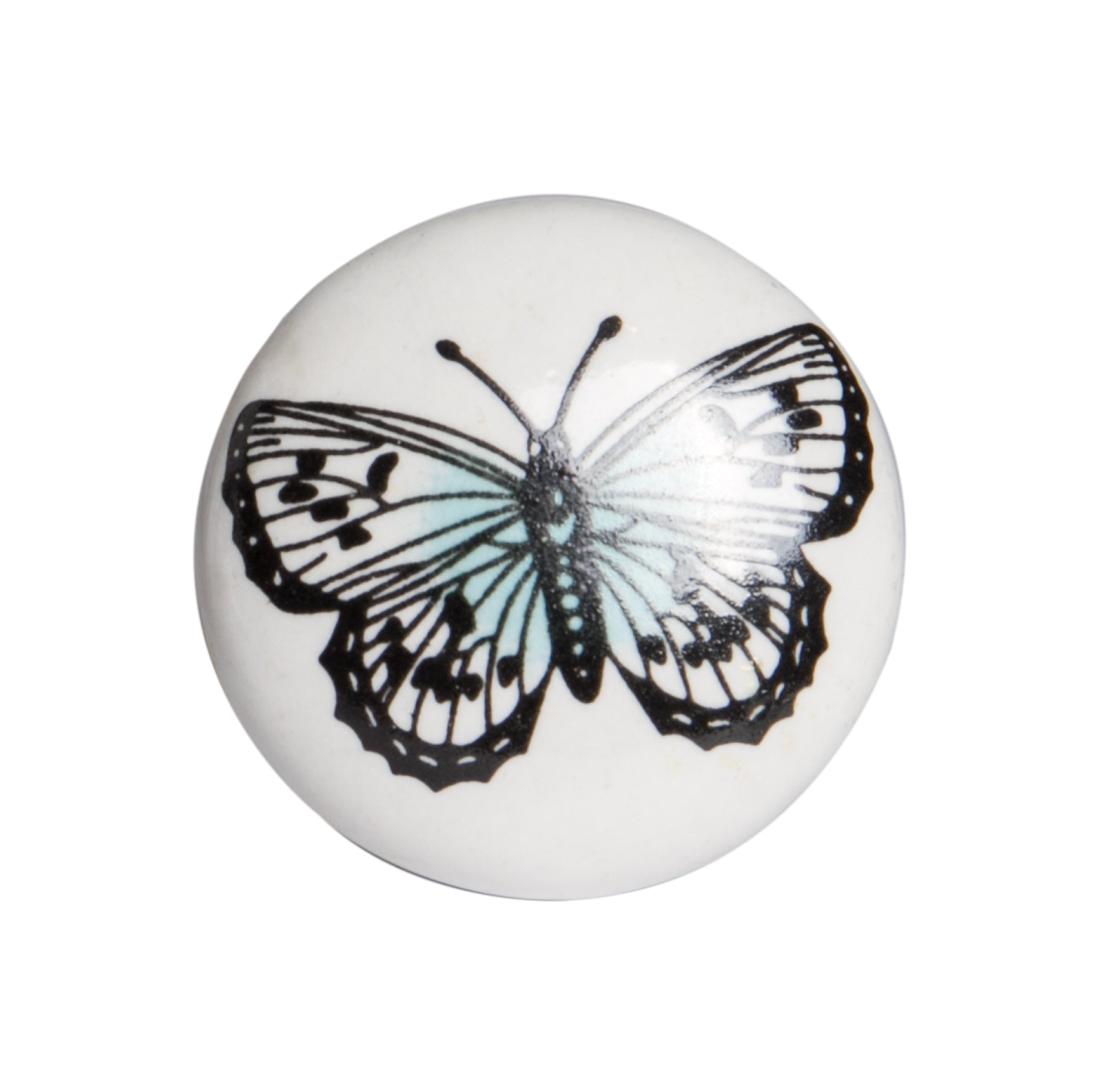 1.5" x 1.5" x 1.5" Ceramic/Metal Multicolor 12 Pack Knob
